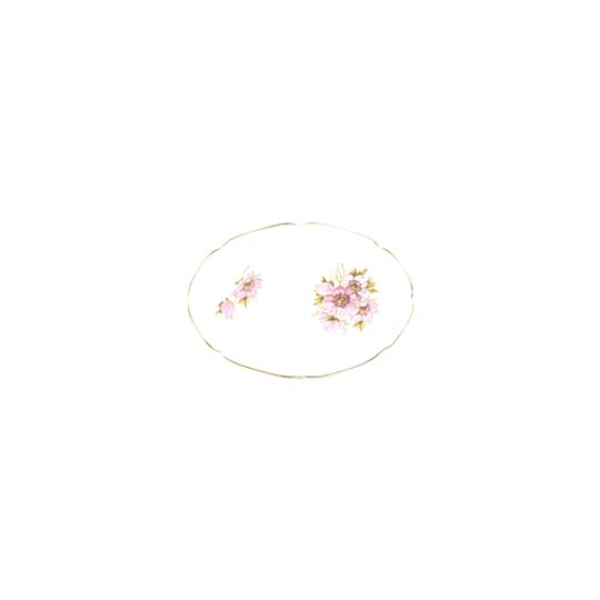 Ovaal Schaaltje Bloemen 1