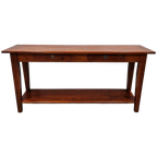 Klassieke Noten / Kersen Vintage Sidetable Dressoir Ladekast thumbnail 1