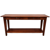 Klassieke Noten / Kersen Vintage Sidetable Dressoir Ladekast