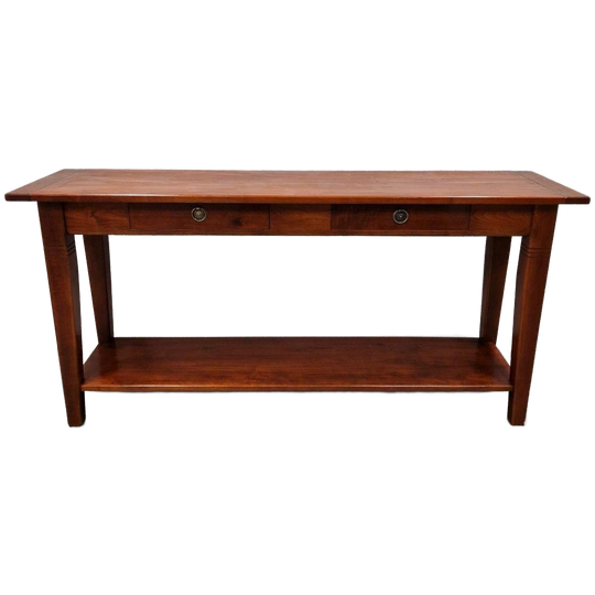 Klassieke Noten / Kersen Vintage Sidetable Dressoir Ladekast 1