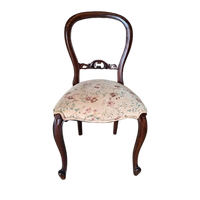 Klassieke Slaapkamer Stoel Mahonie Hout 50x45cm En 94cm Hoog