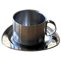 Vintage Stainless Steel Coffee Cup