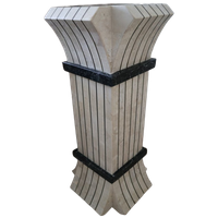 Maitland Smith Tesselated Piëdestal – Usa, Jaren '80