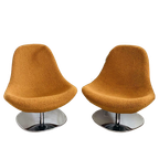 Vintage Ikea Draaifauteuil Tirup Swivel Egg Chair Teddy Prijs Per Stuk! thumbnail 1