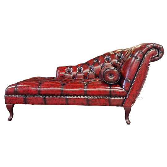 Chesterfield Daybed - Antiek Rood (sa) 1