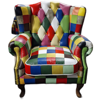 Chesterfield Lord Fauteuil – Kameleon, Leer