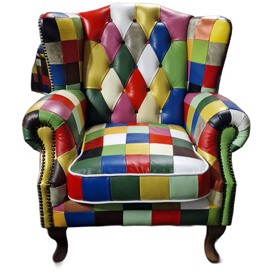 Chesterfield Lord Fauteuil – Kameleon, Leer 1