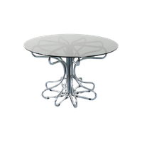 Sculptural Italian Design Table / Eettafel / Ronde Tafel From 1970’s