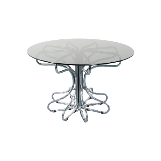 Sculptural Italian Design Table / Eettafel / Ronde Tafel From 1970’s 1