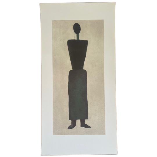 Kasimir Malevich (1878-1935), Womenfigure, Printed In Belgium 1