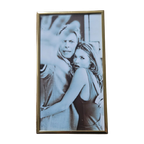 Iconische Foto In Gouden Lijst (Bowie / Moss) thumbnail 1