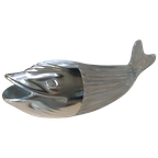 Glazen`walvis Vintage Nootjes / Pinda Schaaltje thumbnail 1