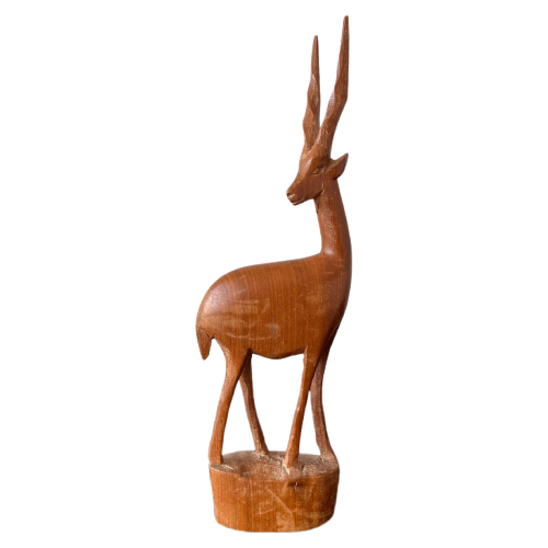 Houten Antilope, Mid Century