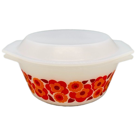Arcopal Lotus Oranje Ovenschaal Met Deksel 1