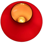 Vintage Tafellamp Stepan Tabera Oranje-Rood thumbnail 1