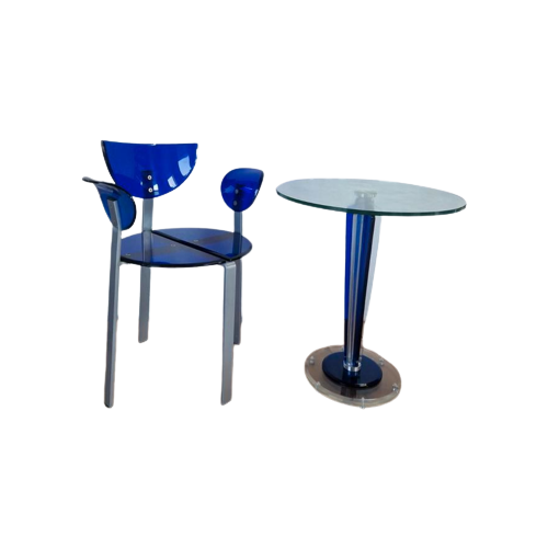 Bent Krogh Luna Chair Met Side Table Gammelgaard