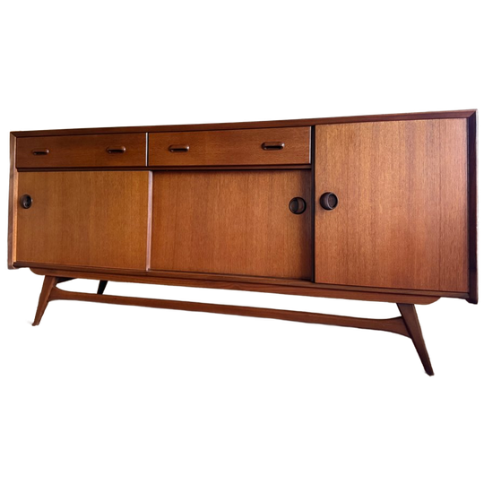 Origineel Jaren ’60 Dressoir Van Teakhout – Eerste Eigenaar, Topstaat 1