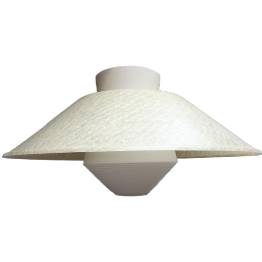 Vintage Plafondlamp | Louis Kalff | Philips Jaren '60 Fiber 1