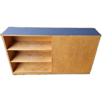 Vintage Schoolkast Room Divider Boekenkast