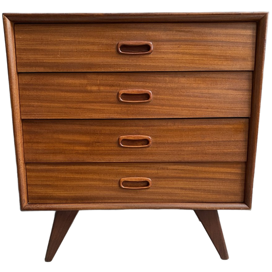 Teak Chest Of Drawers 1960s 1