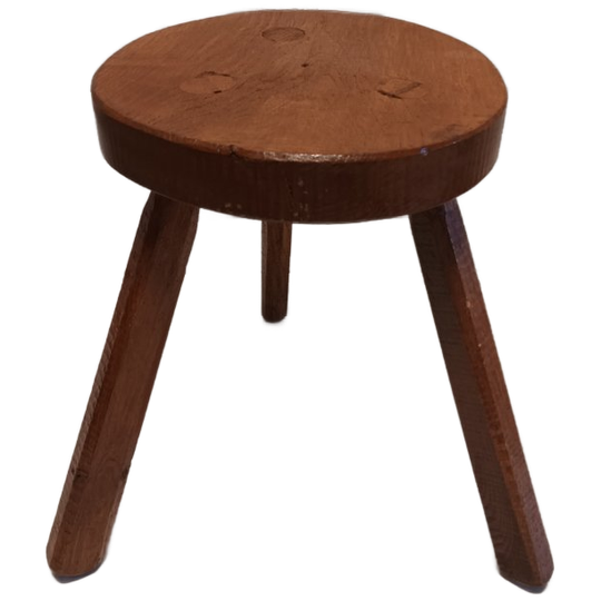 Houten Melk Krukje 1