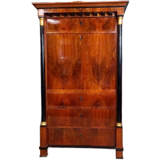 Antiek Franse Empire Klepsecretaire 1