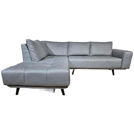 Passe Partout Gianni Hoekbank - Grijs - Stof - Design 1