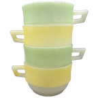 Set Arcopal Pastel Soepkommen 4 Stuks thumbnail 1