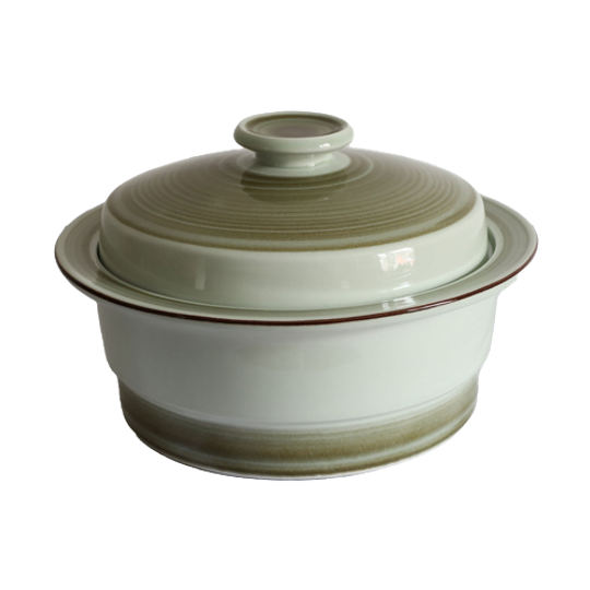 Prachtige Vintage Stavagerflint Terrine Met Deksel, Norway Jaren '80. 1