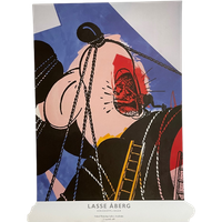 Lasse Åberg – "seriekopplingar", 1988.