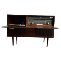 Vintage Audiomeubel Philips: Radioo & Platenspeler