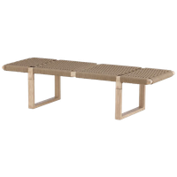 Eetkamerbank Tryde - 140 X 36 Cm - Licht Eiken