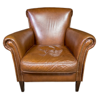 Vintage Skai Leren Fauteuil