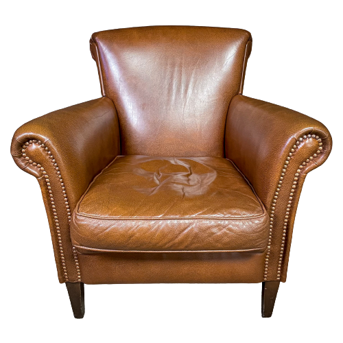 Vintage Skai Leren Fauteuil