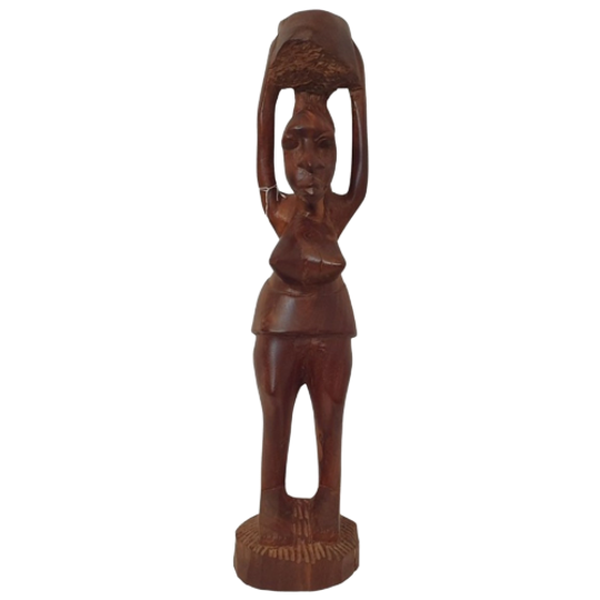 Houten Beeld Vrouwtje 1
