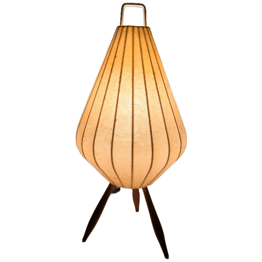 Vintage Tripod Cocoon Tafellamp 1960 1