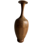Sculptural Wooden Vase thumbnail 1