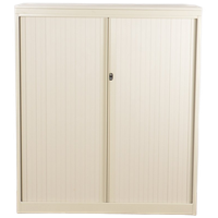 Drentea Roldeurkast, Creme, 138X120 Cm, Incl. 3 Legborden