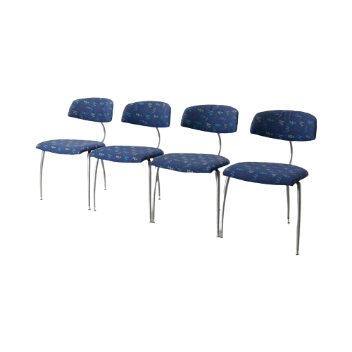 Set Van 4 Lande Stoelen 66308