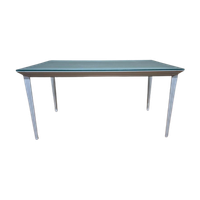 Cassina Artico 345 - Eettafel - Glas - Aluminium - Design