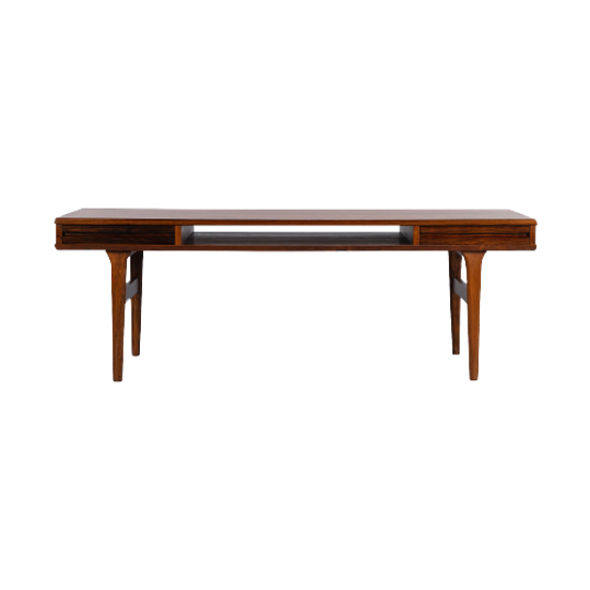 Deens Design Palissander Salon Tafel Van dyrlund 1960s 1