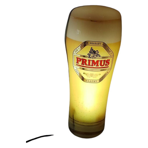 Primus Bier Lichtreclame, Lichtbak Om Aan De Wand Te Hangen.