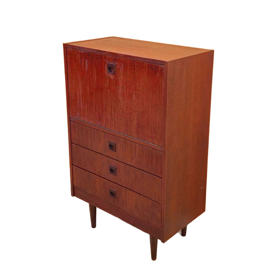 Vintage Ladekast Barkast Drankenkast Kast Kastje 1