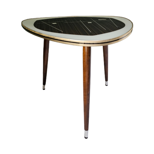 Vintage Bijzettafel / Salontafel Tripot ( 3 Poot ) 1