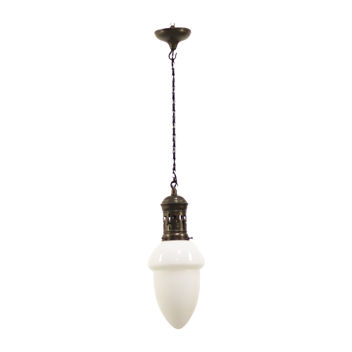 Art Deco Opaline Hanglamp