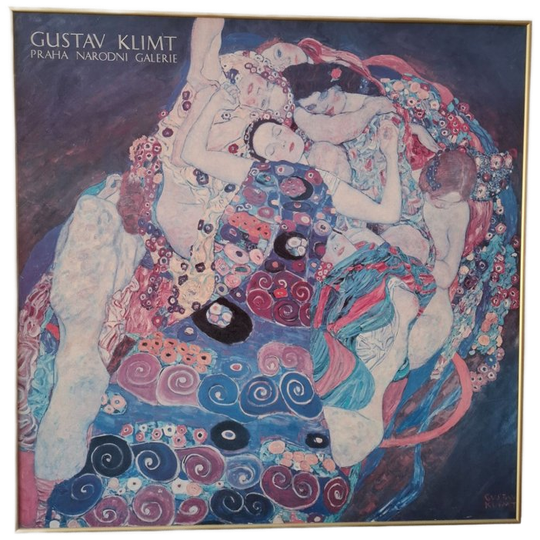 ✨ De Maagd – Gustav Klimt | 90×90 Cm Dibond Wanddecoratie ✨ 1