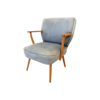 Vintage Club Fauteuil Cocktail Fauteuil Stoel Jaren 50 / 60