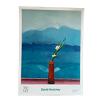 David Hockney, Mount Fuji And Flowers, 1972 thumbnail 1