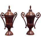 Set Antieke Bronzen Oorvazen thumbnail 1
