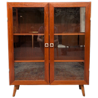 Midcentury Vitrinekast, Faarup Mobelfabrik, Jaren 60 thumbnail 1